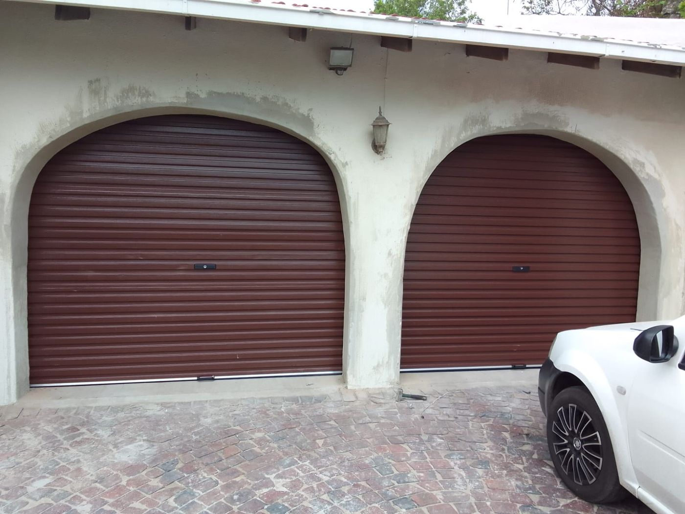Recent garage door installation by Focus Security Services