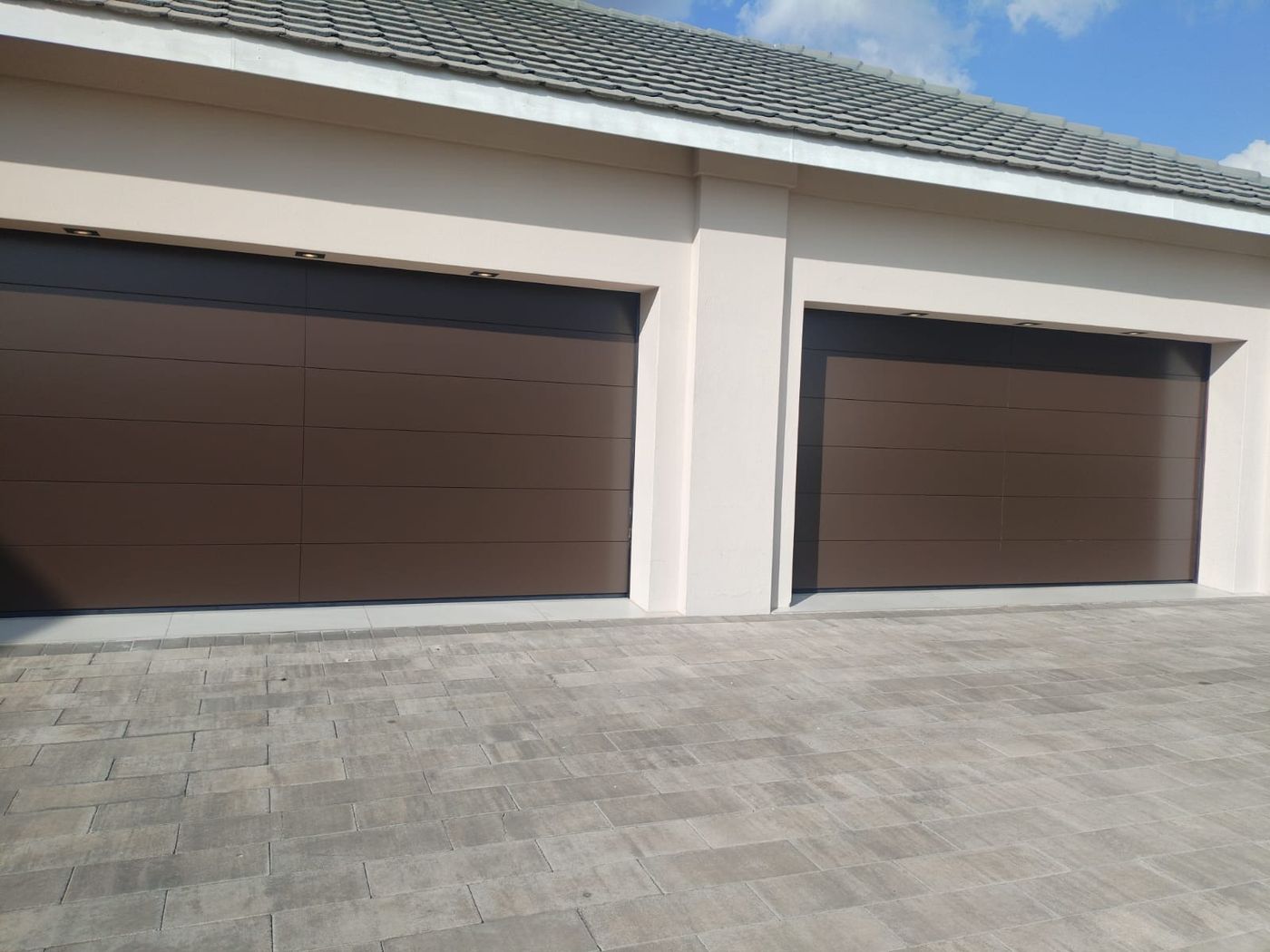 Recent garage door installation by Focus Security Services