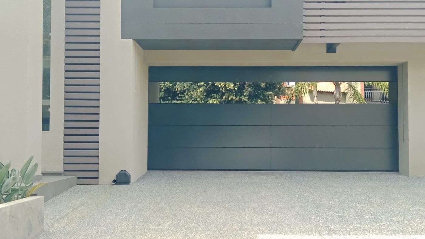 Recent garage door installation by Focus Security Services