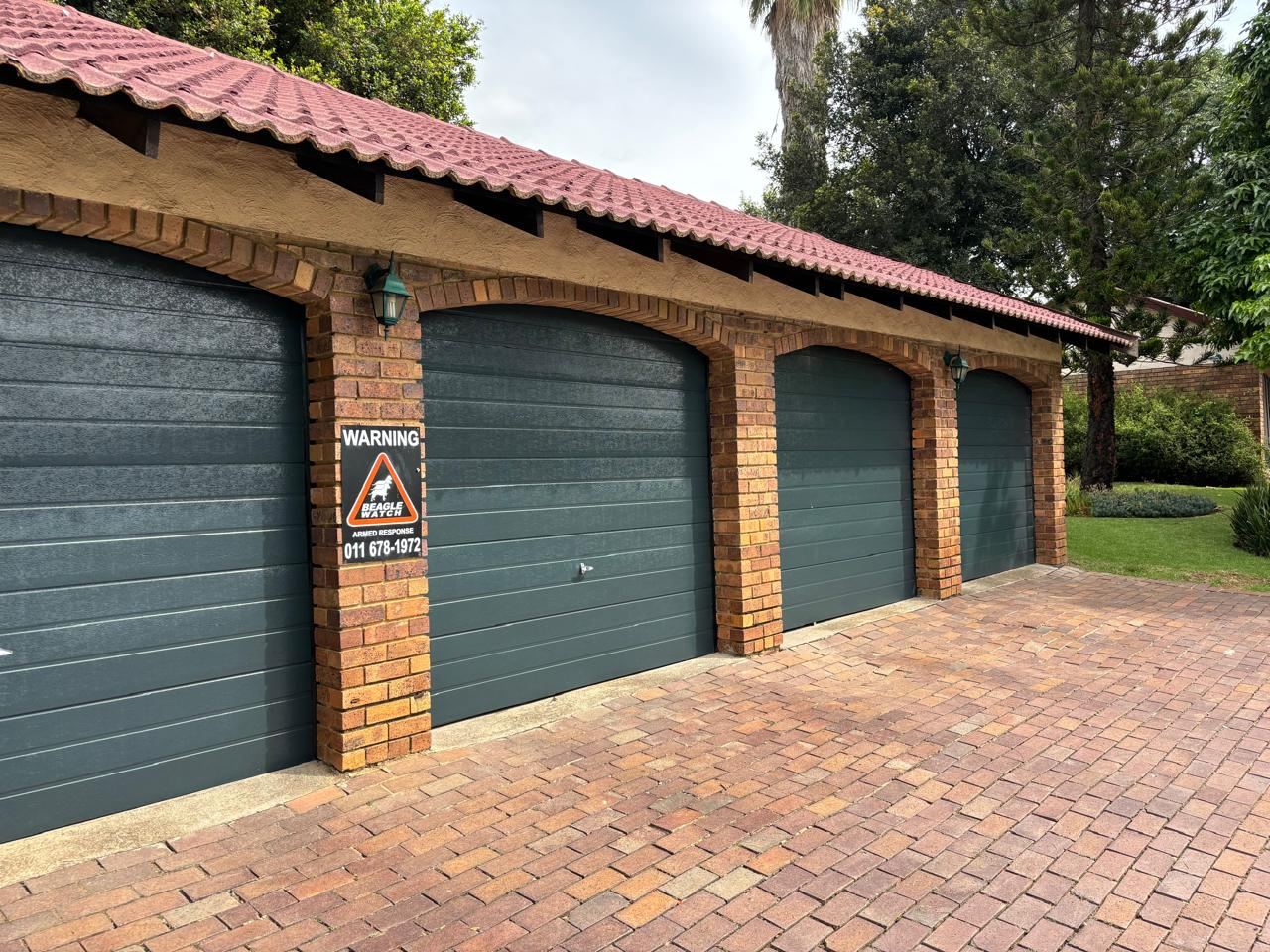 Recent garage door installation by Focus Security Services